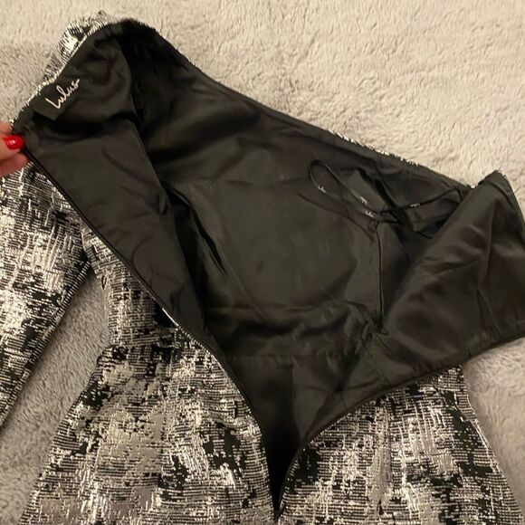 Lulus one shoulder metallic mini dress, XS - Picture 7 of 8